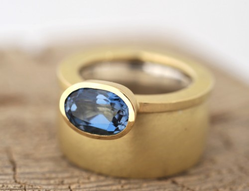 Ring Gold Topas