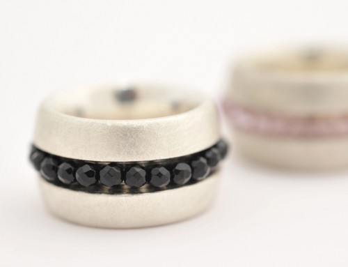 Ring Silber Swarowskiperlen